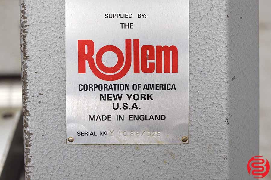 Mk3 Rollem Lot #41: Rollem Auto 4 Perf Slit Score Optional Numbering Machine ...